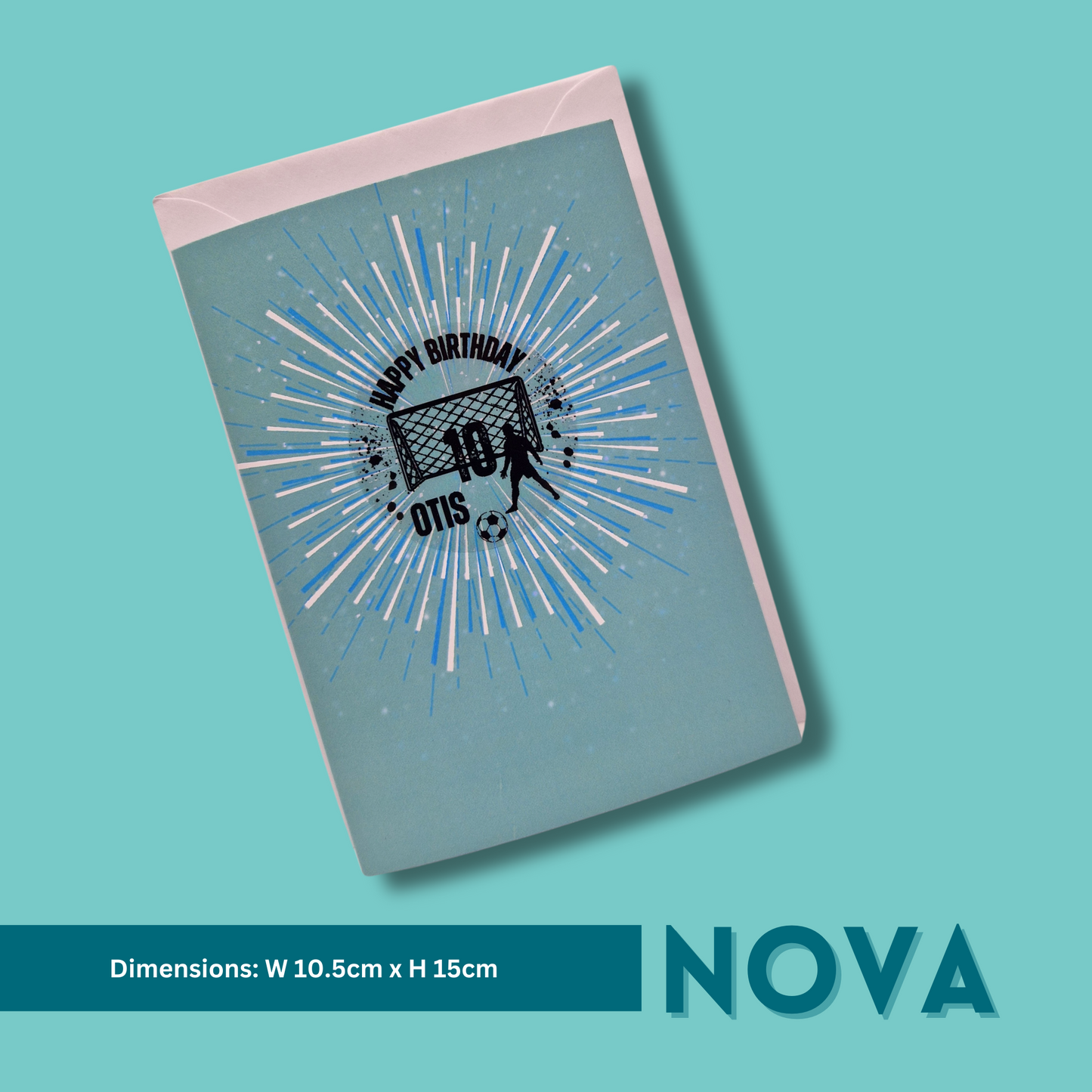 Nova Football Accessory Midi Letterbox Gift + Card (Delivery Included)