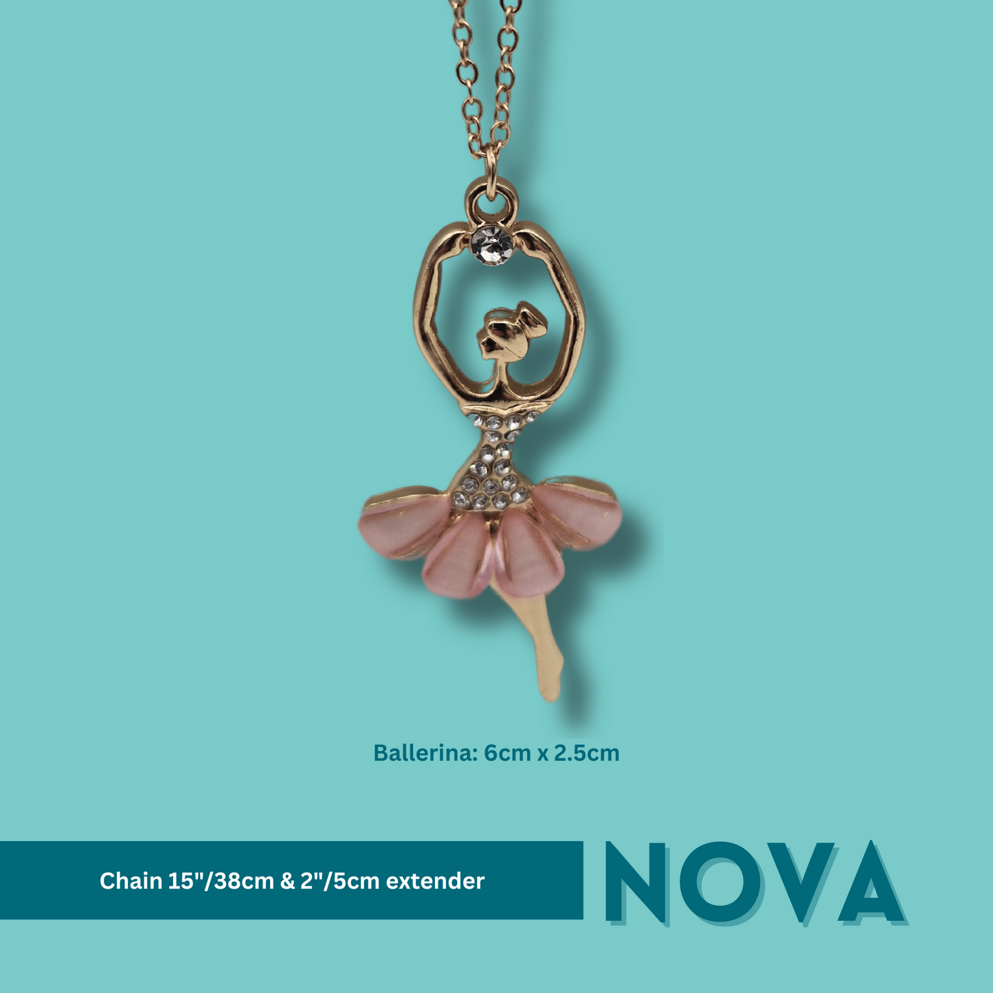 Nova Ballet Accessory Gift Box for Blonde or Brown Hair + Card (Delivery Included)