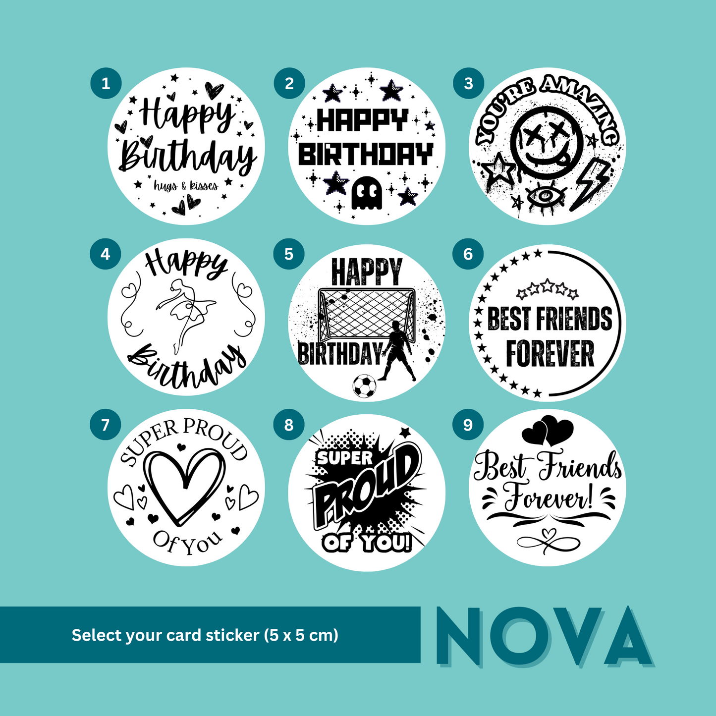 Nova Ballet Accessory Gift Box for Blonde or Brown Hair + Card (Delivery Included)
