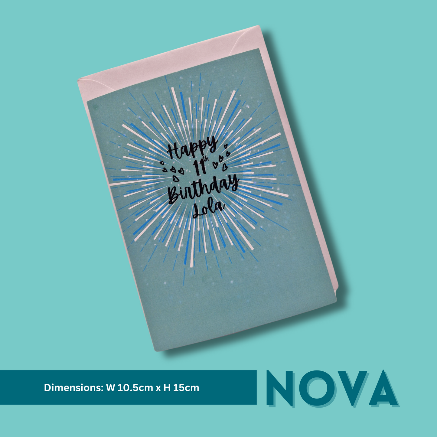 Nova Mermaid Accessory Mini Letterbox Gift + Card (Delivery Included)
